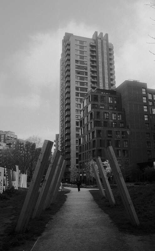 2026-06-03 / IMG_100-18 — Elephant & Castle — shot on Olympus OM10n — Fomapan 200 Black & White